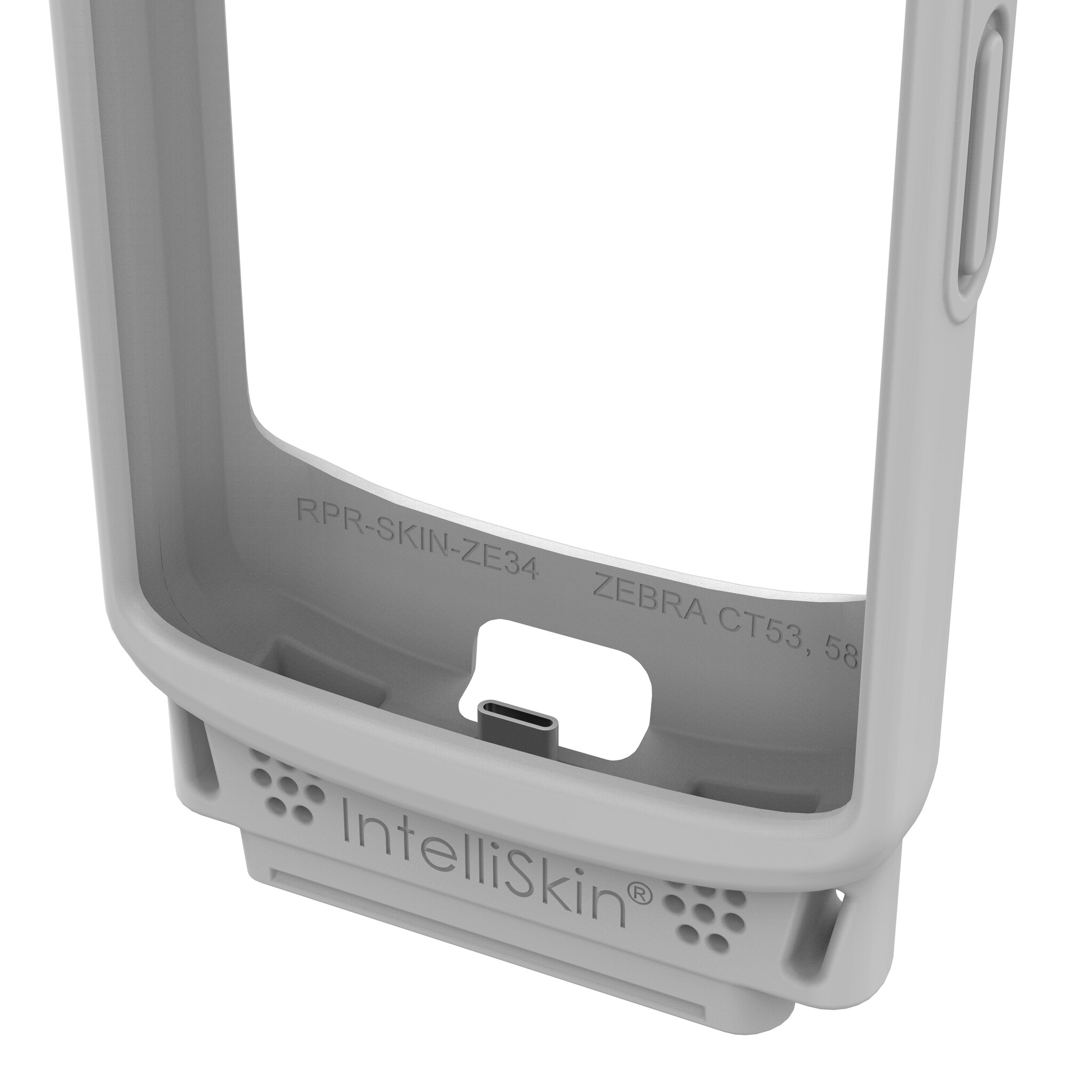 RAM MOUNT RAM-GDS-SKIN-ZE34-GRY RAM Mounts IntellýSkin Protective Sleeve for Zebra TC53 & TC58 - GDS-Technology - Gray