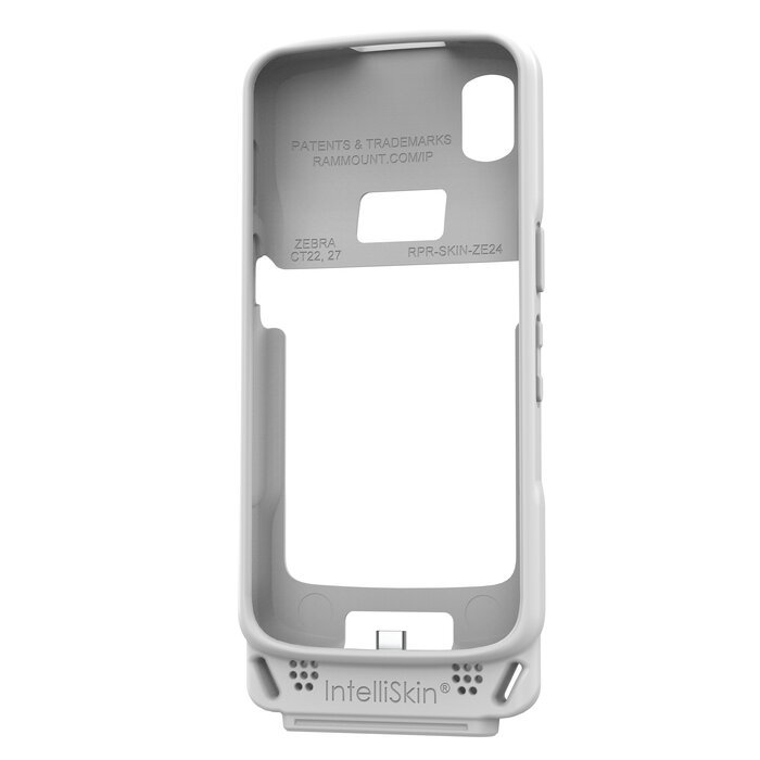 RAM MOUNT RAM-GDS-SKIN-ZE24-GRY RAM monte la gaine protectrice IntellýSkin pour Zebra TC22 & TC27 - Technologie GDS - Gris