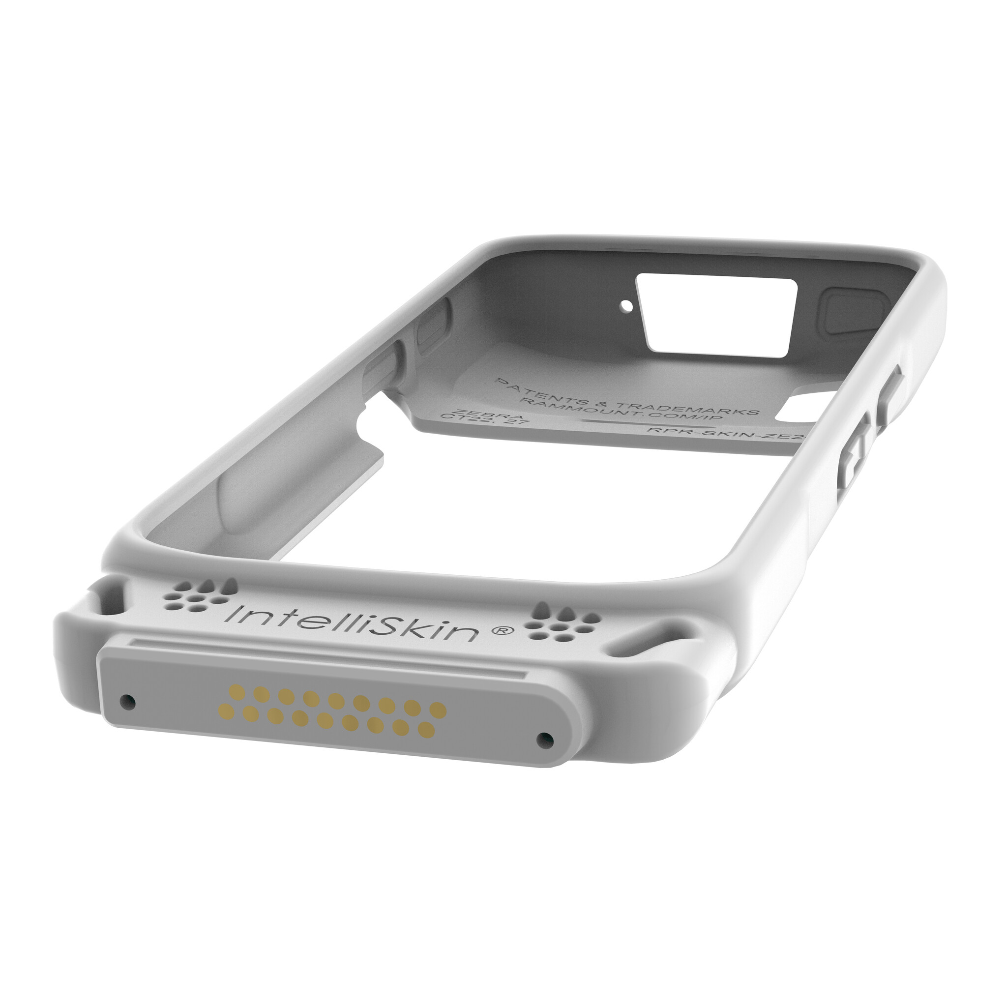 RAM MOUNT RAM-GDS-SKIN-ZE24-GRY RAM monteert IntellýSkin Protective Sleeve voor Zebra TC22 & TC27 - GDS-Technology - Grijs