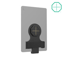RAM-GDS-TABC-B1B Montaje de RAM en GDS Tab-Conn para tabletas sin fundas - Almohadillas Pogo traseras