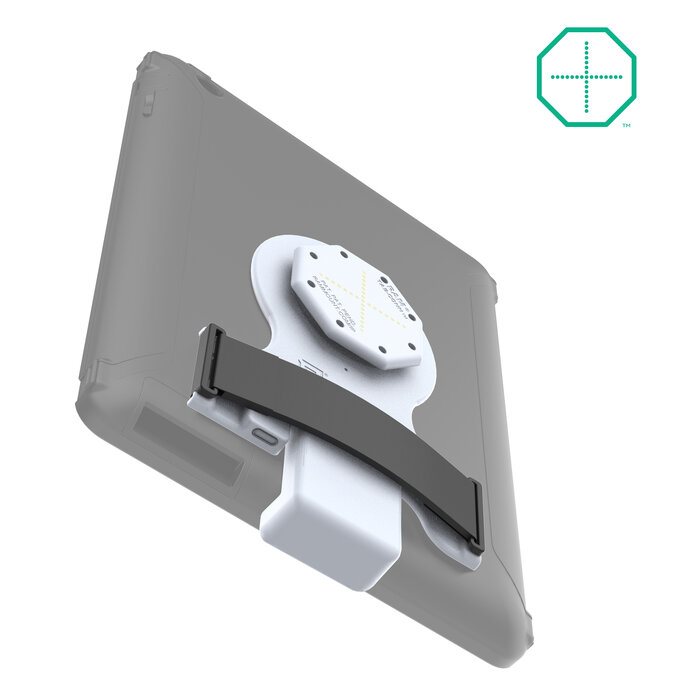 RAM MOUNT RAM-GDS-TABC-OTD1B-GRY Supports RAM GDS Tab-Conn pour bo¯tiers OtterBox Defender - Coussinets Pogo arriÞre - Gris clair
