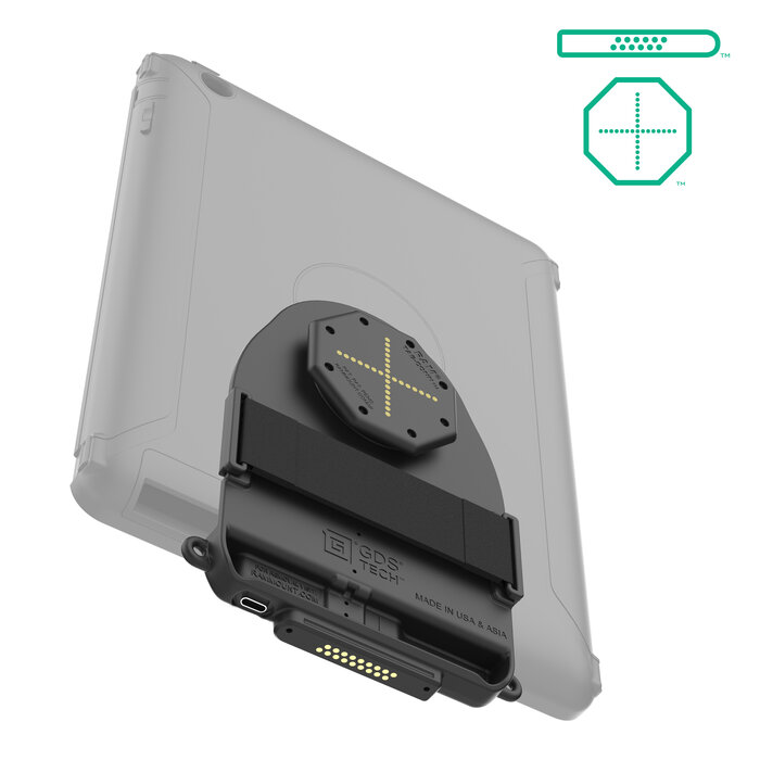 RAM MOUNT RAM-GDS-TABC-OTD1DB RAM monta un GDS Tab-Conn per tablet in custodie Otterbox Defender (a forma di D e pad posteriori Pogo)