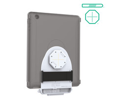 RAM MOUNT RAM-GDS-TABC-OTD1DB-GRY RAM Mounts GDS Tab-Conn for Tablets in OtterBox Defender Cases - D Shape & Rear Pads - Light Gray
