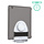 RAM-GDS-TABC-OTD1DB-GRY Fixation de RAM GDS Tab-Conn pour tablettes dans bo¯tiers OtterBox Defender - Forme D et coussinets arriÞre - Gris clair