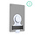 RAM-GDS-TABC-B1B-GRY Supports RAM GDS Tab-Conn pour tablettes sans bo¯tier - Pads Pogo arriÞre - Gris clair