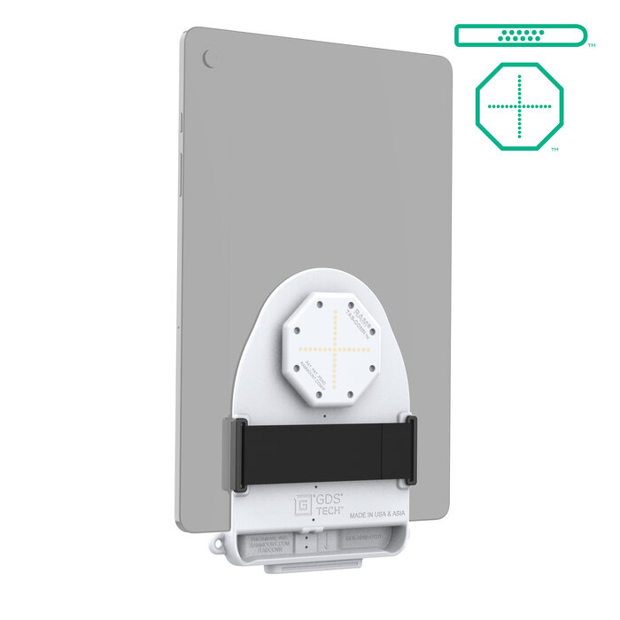 RAM MOUNT RAM-GDS-TABC-B1DB-GRY RAM montiert GDS Tab-Conn f³r Tablets ohne Gehõuse û D-Form & hintere Polster û hellgrau