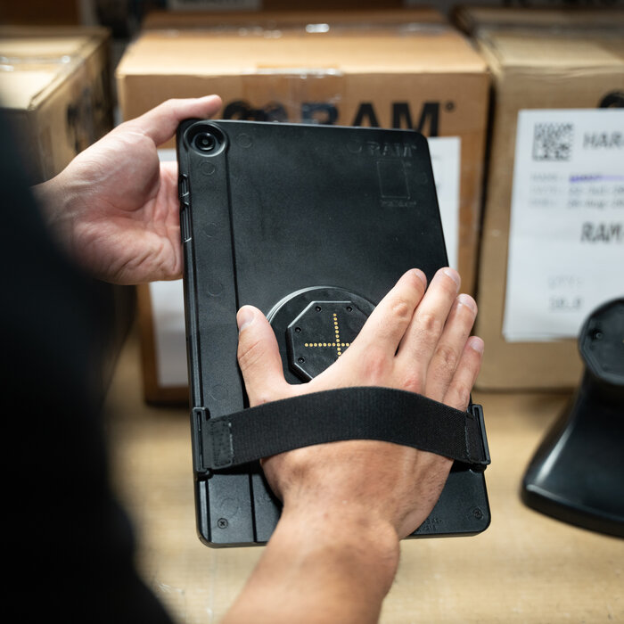 RAM MOUNT RAM-GDS-TC-HS2U Montage de RAM Sangle GDS pour bo¯tier fin IntelliSkin - Grandes tablettes