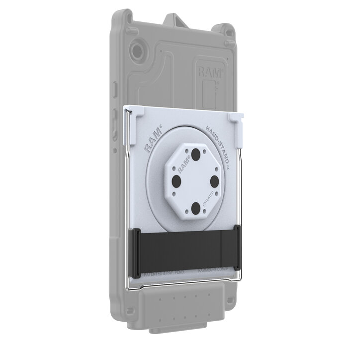 RAM MOUNT RAM-GDS-U1HSKU-GRY RAM monta la verticale GDS con adattatore Uni-Conn per case IntelliSkin Next Gen - Serie di case rigidi e sottili - Avvitate - Grigio