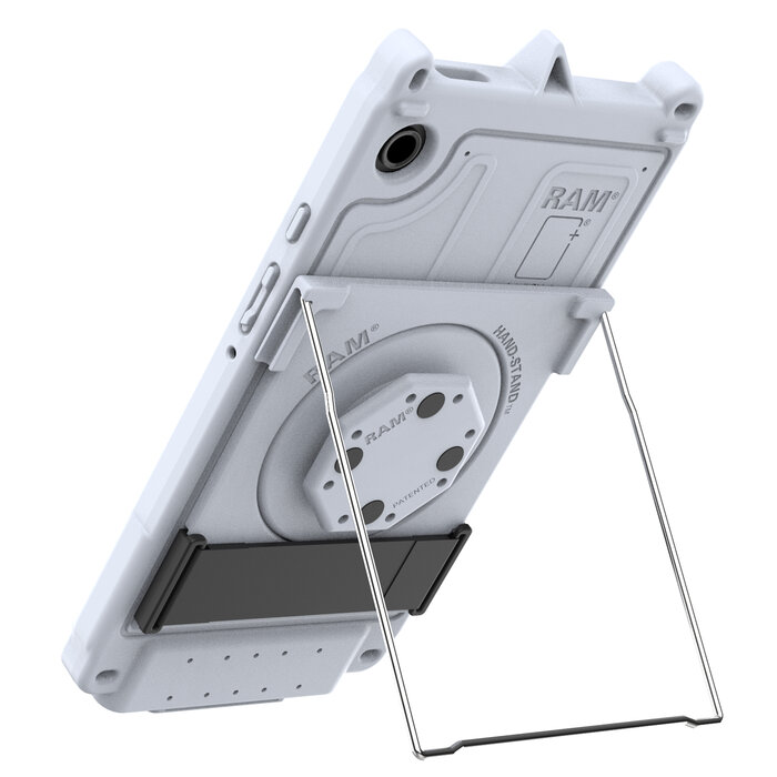 RAM MOUNT RAM-GDS-U1HSKU-GRY RAM monteert GDS-handstand met Uni-Conn adapter voor IntelliSkin Next Gen behuizingen - Hard- en Thin-case series - schroefset - grijs