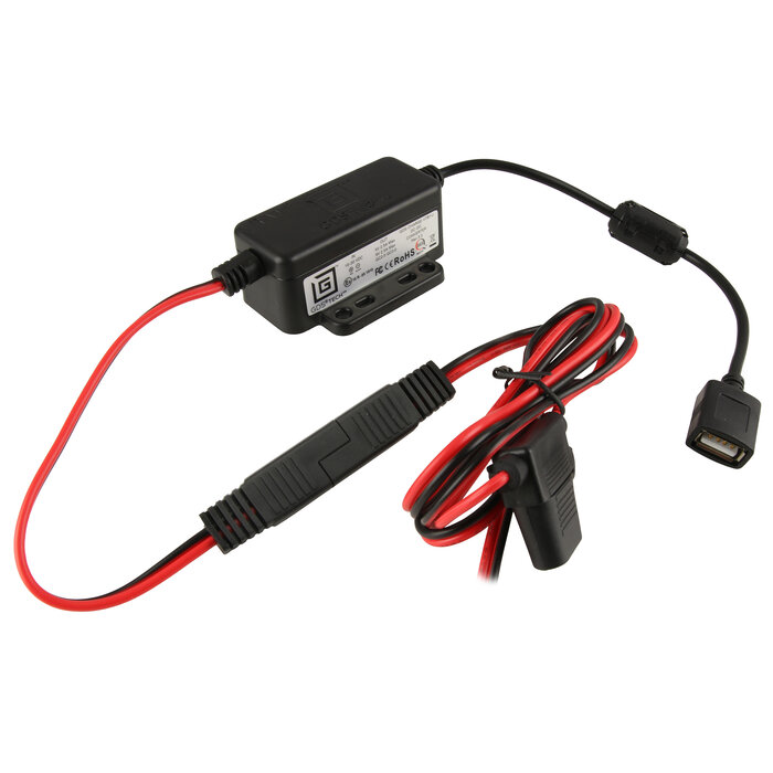 RAM MOUNT RAM-GDS-CHARGE-V7B1U GDS« Modular 10-30V Hardwire Charger with Female USB Type A Connector