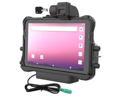 RAM-HOL-HON11PKLU Soportes de RAM Soporte para ajuste de forma (bloqueo de llaves) para tableta Honeywell ScanPal EDA10A en una funda protectora OEM - fuente de alimentaci¾n DC de 5,5 mm