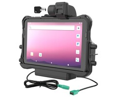 RAM-HOL-HON11PDKLU RAM-Montage ist formgeschneiderten Halter (Schl³sselsicherung) f³r Honeywell ScanPal EDA10A Tablet im OEM-Schutztrõger û 5,5 mm DC- und USB-A-Anschluss