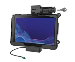 RAM-HOL-SAM57CPKLU Montaggi RAM Porta-Forma (Key-Locking) per Samsung Tab Active Pro e Active4 Pro - in custodia OEM/RAM - Alimentatore USB-C