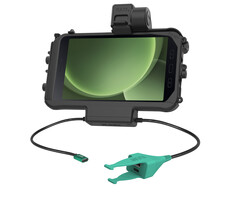 RAM-HOL-SAM58CPT-CAU RAM montiert formanschlie▀enden Low Profile Halter (Verriegelung) f³r Samsung Tab Active3 & Active5 û im OEM/RAM-Sleeve û USB-C & USB-C/A-Anschluss
