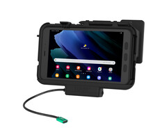 RAM-HOL-SAM60CP-OT1U RAM Mounts EZ-Roll'r Holder for Samsung Tab Active3 - In OtterBox uniVERSE Case- USB-C Connector