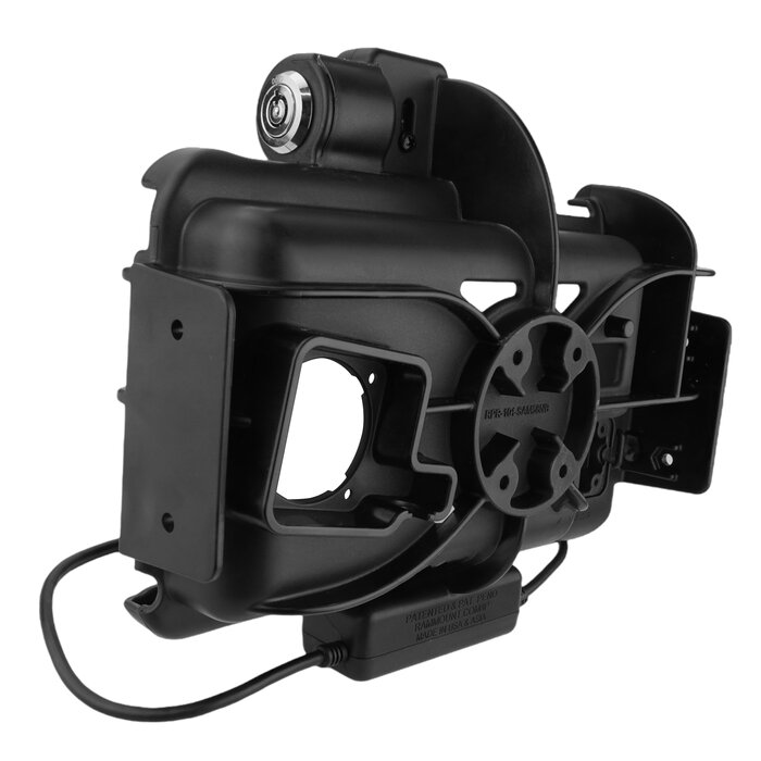 RAM MOUNT RAM-HOL-SAM58CPKLN-CAU RAM Mounts Modular Form-Fit Holder (Key-Locking) for Samsung Tab Active3 & Active5 - In OEM/RAM Sleeve - USB-C & USB-C/A Connector