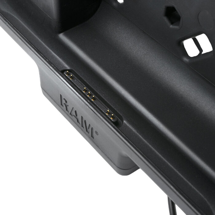 RAM MOUNT RAM-HOL-SAM58CPKL-NFCU RAM-mounts vorm-pasvorm houder (key-locking) voor Samsung Tab Active3 & Active5 - in OEM/RAM-sleeve - USB-C-connector