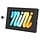 RAM-TE-AP36 Montage en RAM - Bo¯tier sÚcurisÚ pour Apple iPad mini (A17 Pro) et mini 6 - Verrouillage Ó clavier, motif Ó plusieurs trous