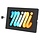 RAM-TE-AP36 RAM Mounts Safe-Case voor Apple iPad mini (A17 Pro) & mini 6 - Key-Lock, meerdere gaten patroon
