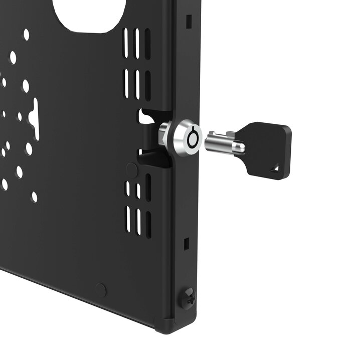 RAM MOUNT RAM-TE-AP36 Montaje de RAM en funda segura para Apple iPad mini (A17 Pro) y mini 6 - Cerradura con llave, patr¾n de varios agujeros