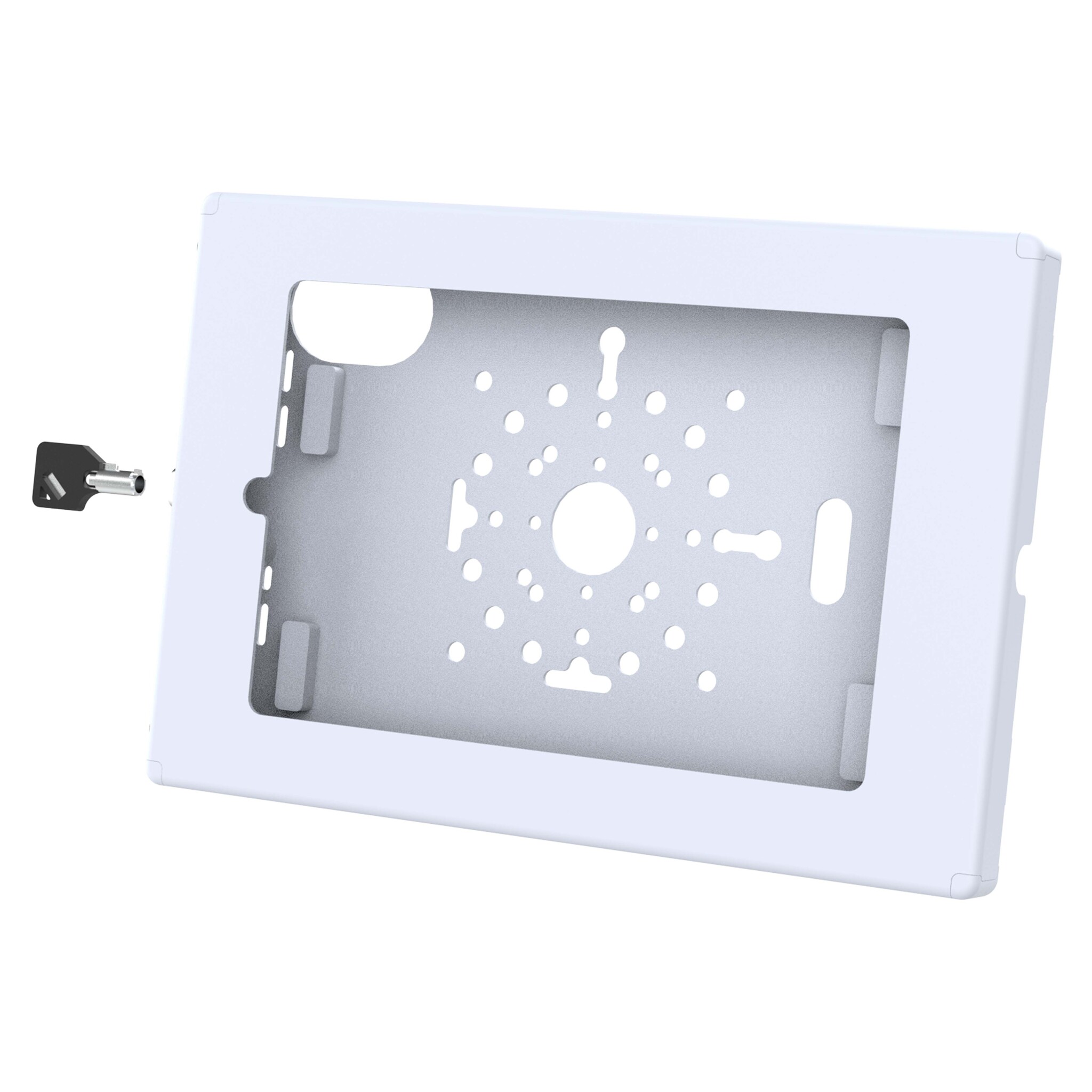 RAM MOUNT RAM-TE-AP36-GRY Supporti RAM Custodia di sicurezza? per Apple iPad mini (A17 Pro) e mini 6 - Key-Lock, diversi Hole Pattern, grigio chiaro