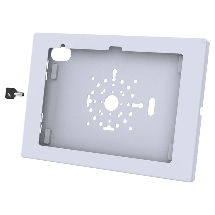 RAM MOUNT RAM-TE-AP40-GRY Monta la RAM en una funda segura para Apple iPad de 10¬ y 11¬ generaci¾n - Key-lock, patr¾n de varios agujeros, gris claro