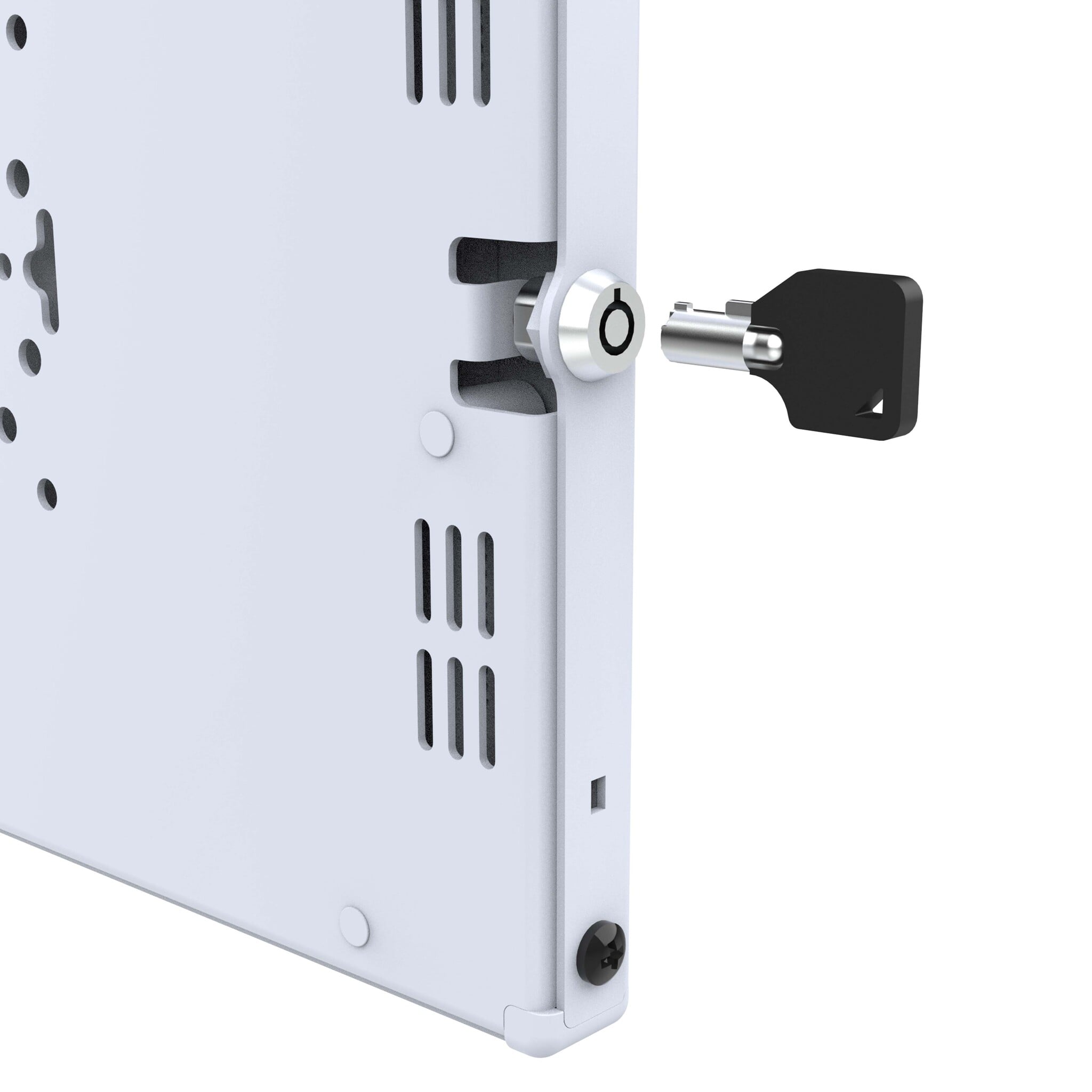RAM MOUNT RAM-TE-AP40-GRY Monta la RAM en una funda segura para Apple iPad de 10¬ y 11¬ generaci¾n - Key-lock, patr¾n de varios agujeros, gris claro