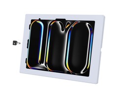 RAM MOUNT RAM-TE-AP47-GRY ┐Soportes de RAM en la caja segura? para iPad Pro 13 (M4), Air 13 (M2 y M3) y Pro 12.9 - Key-Lock, patr¾n de varios agujeros, gris claro