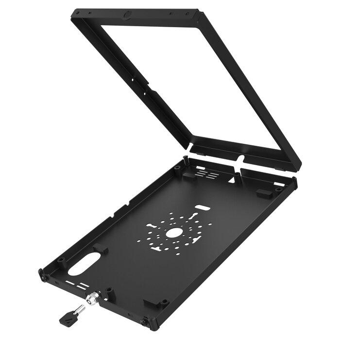 RAM MOUNT RAM-TE-SAM87 Sobries de RAM en una caja segura para Samsung Galaxy Tab S10 y S10+ - Bloqueo con llave, patr¾n de varios agujeros
