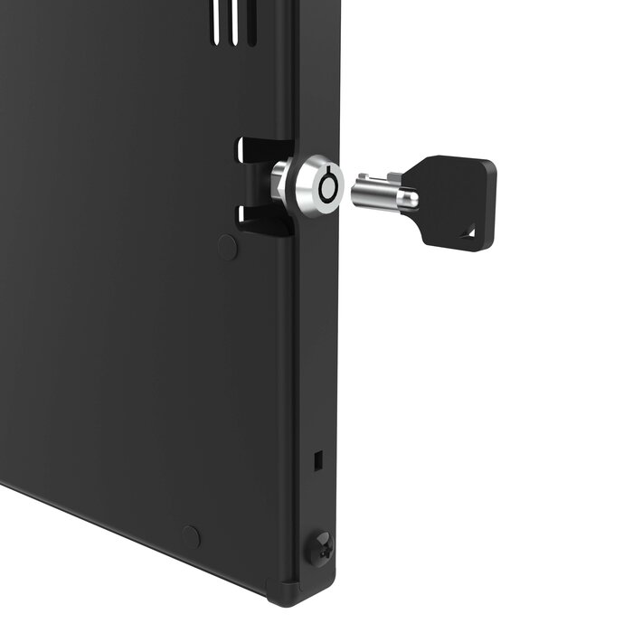 RAM MOUNT RAM-TE-SAM87 Sobries de RAM en una caja segura para Samsung Galaxy Tab S10 y S10+ - Bloqueo con llave, patr¾n de varios agujeros