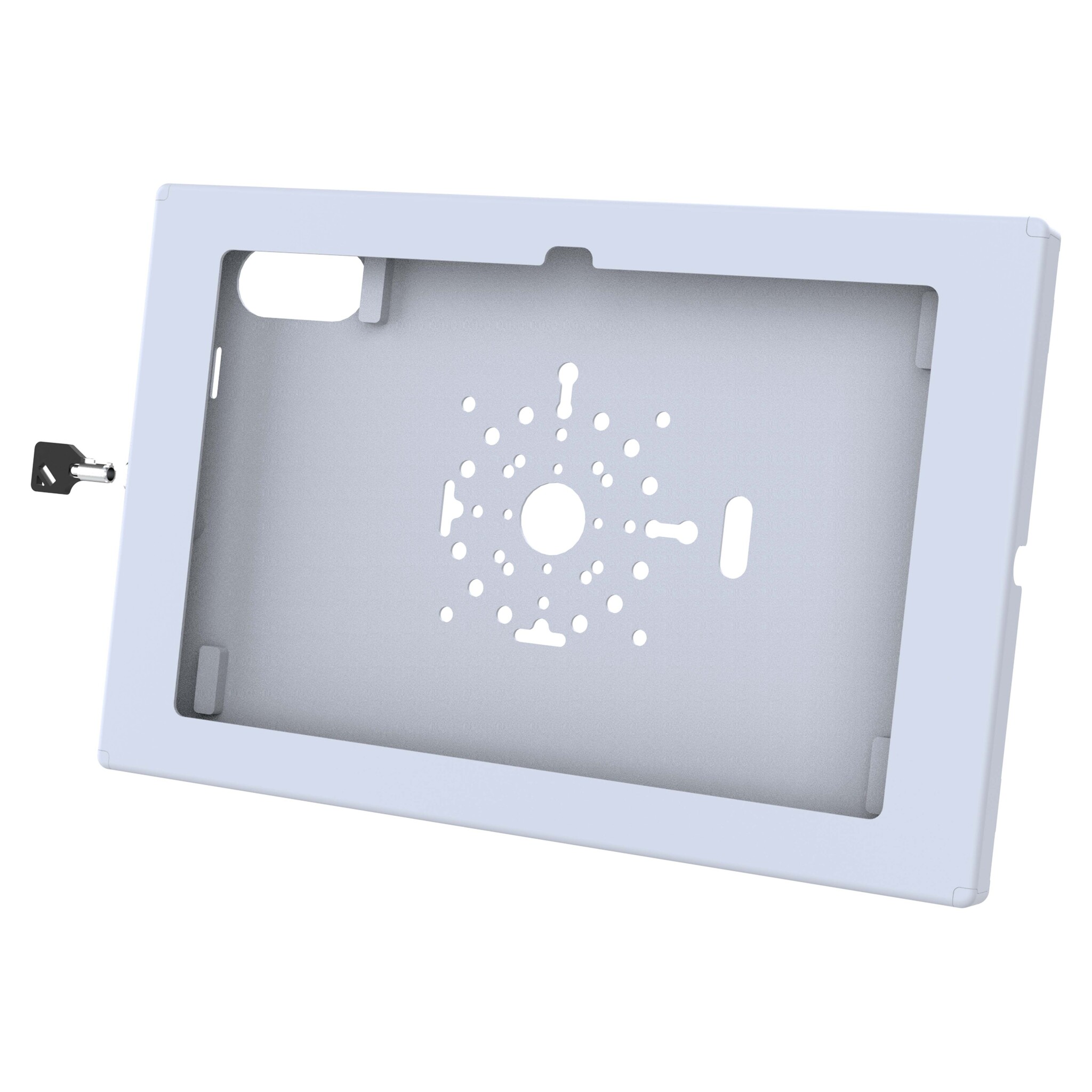 RAM MOUNT RAM-TE-SAM87-GRY Supporti RAM Custodia di sicurezza? per Samsung Galaxy Tab S10 & S10+ - Key-Lock, pattern a pi¨ fori, grigio chiaro