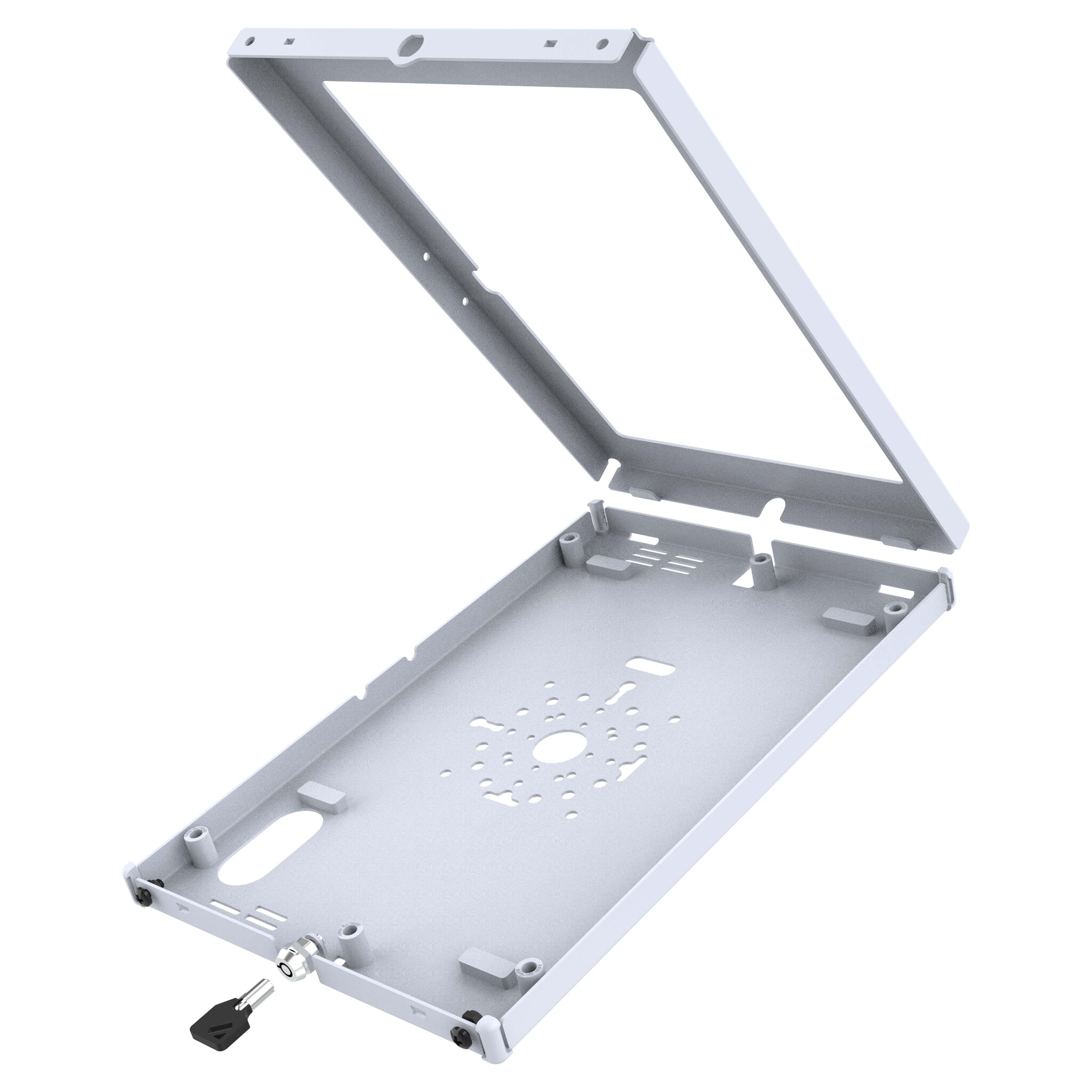 RAM MOUNT RAM-TE-SAM87-GRY RAM-mounts safecase? voor Samsung Galaxy Tab S10 & S10+ - Key-lock, meerdere gatenpatroon, lichtgrijs