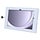RAM-TE-SAM88-GRY RAM Mounts Safe-Case for Samsung Galaxy Tab A9+ - Key-Lock, several Hole Pattern, light gray