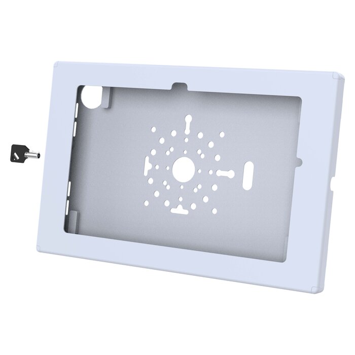 RAM MOUNT RAM-TE-SAM88-GRY Fixations de RAM - Bo¯tier de sÚcuritÚ pour Samsung Galaxy Tab A9+ - Verrouillage Ó clÚ, motif Ó plusieurs trous, gris clair