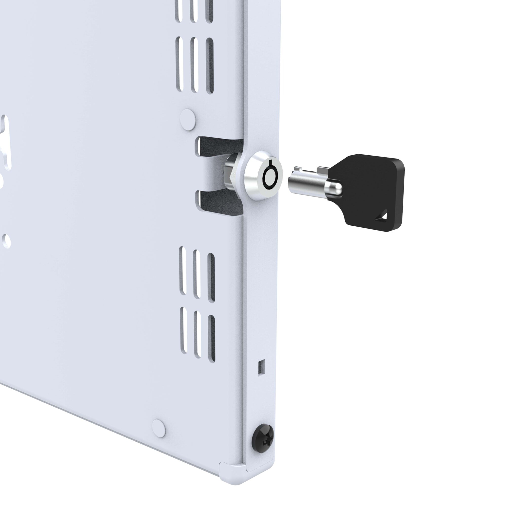 RAM MOUNT RAM-TE-SAM88-GRY Soportes de RAM en funda segura para Samsung Galaxy Tab A9+ - Cerradura con llave, patr¾n de varios agujeros, gris claro