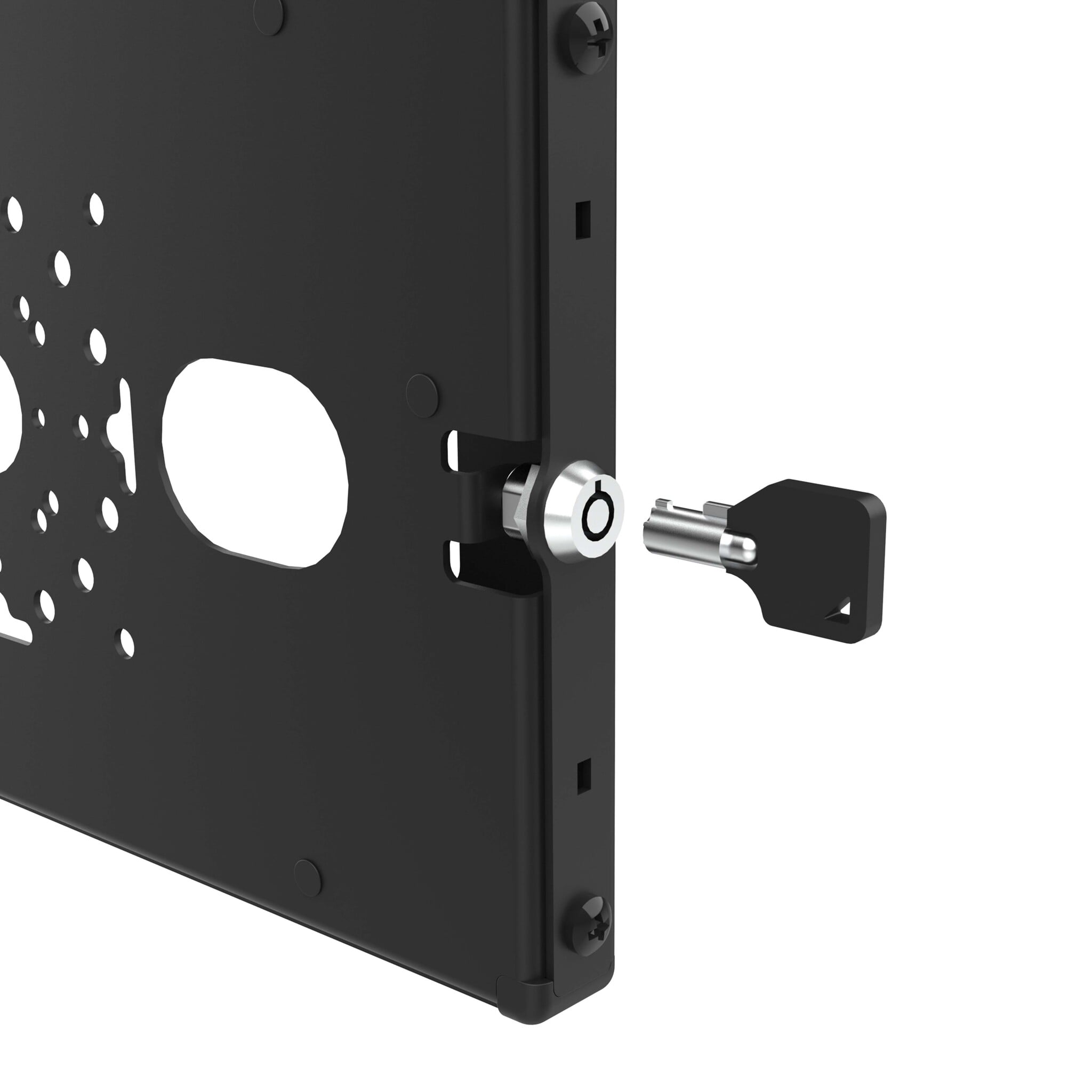 RAM MOUNT RAM-TE-SAM99 Montajes de RAM Caja fuerte para Samsung Tab Active5 & 3 - Cerradura con llave, patr¾n de varios agujeros
