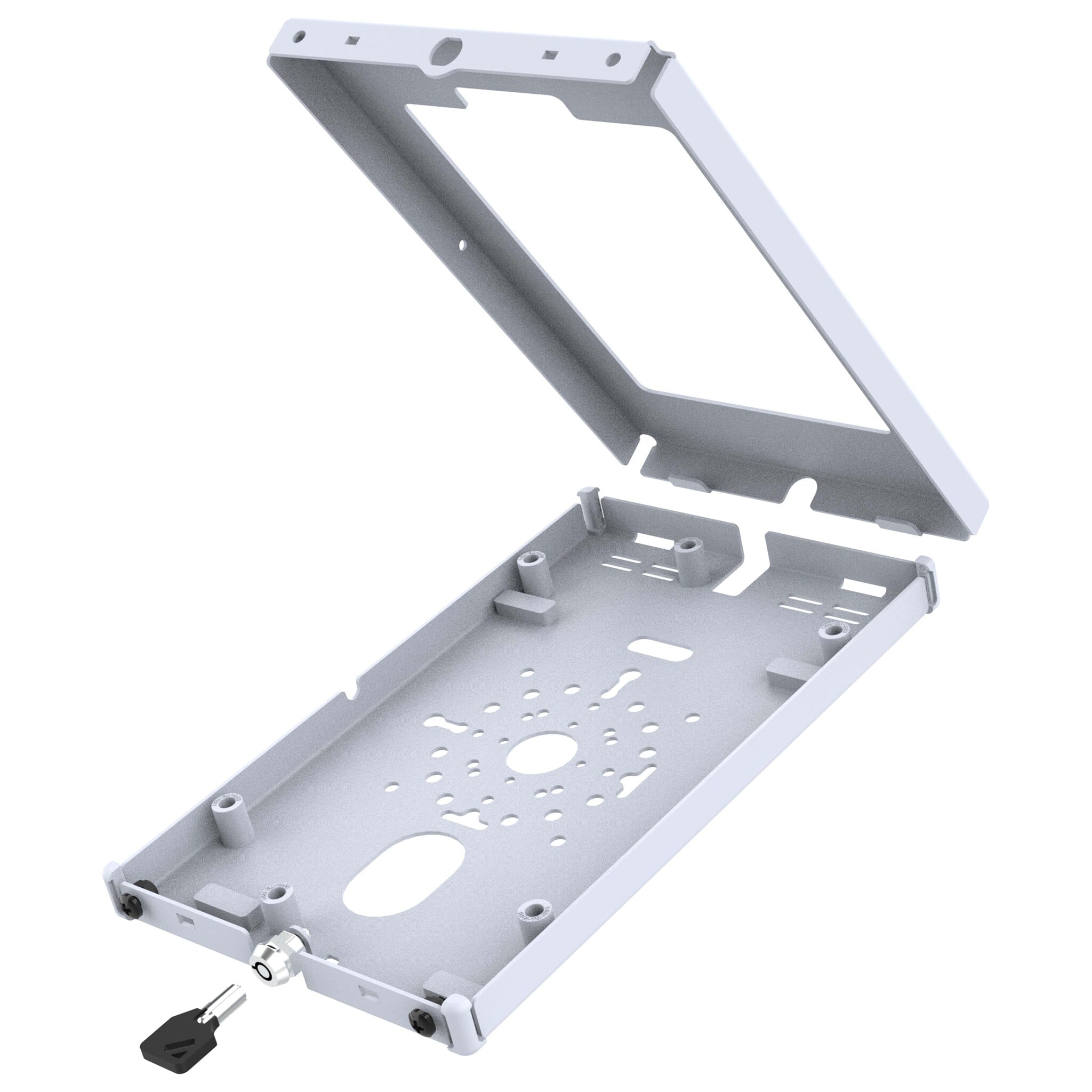 RAM MOUNT RAM-TE-SAM99-GRY RAM Mounts Safe-Case for Samsung Tab Active5 & 3 - Key-Lock, several Hole Pattern, light gray
