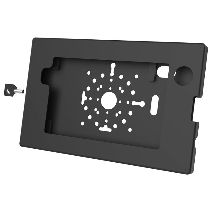 RAM MOUNT RAM-TE-ZE20 Soportes de RAM Caja segura para tableta Zebra ET4x 8' - Cerradura con llave, patr¾n de varios agujeros