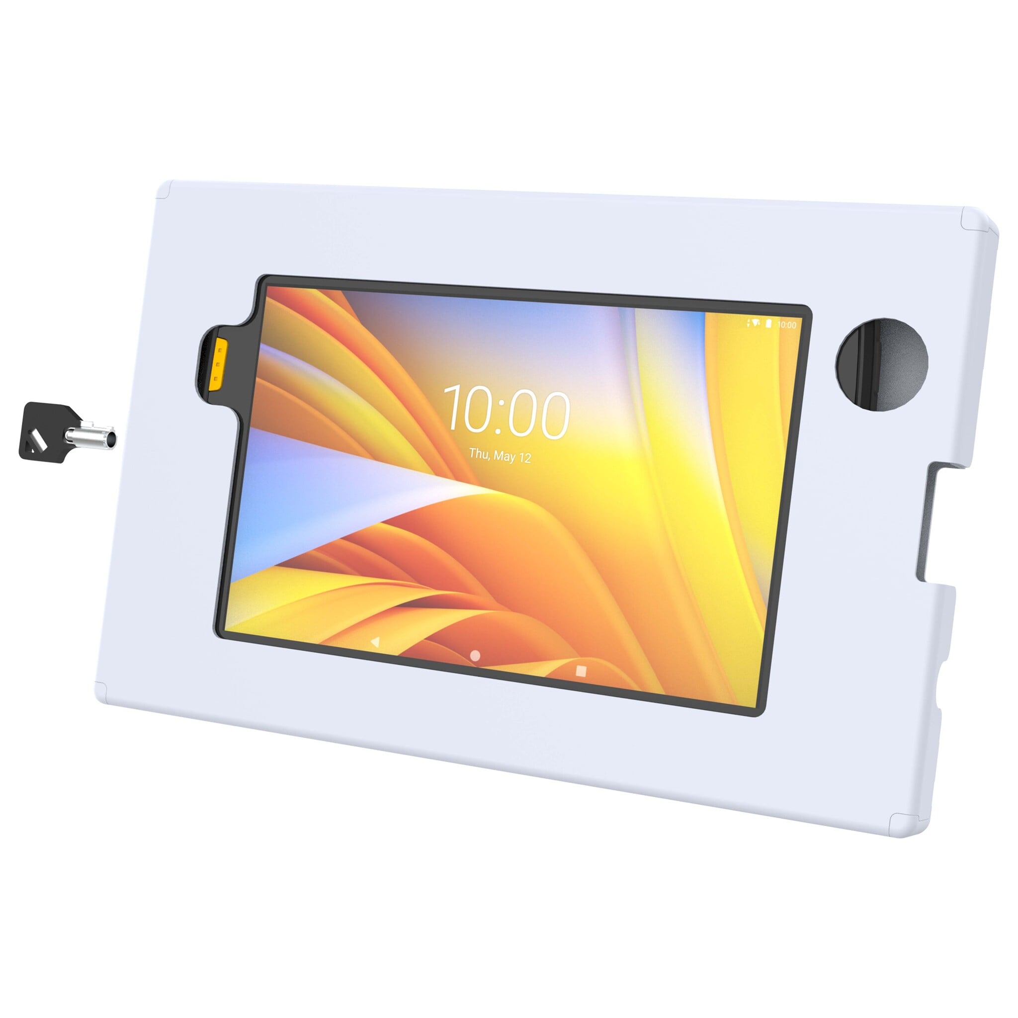 RAM MOUNT RAM-TE-ZE20-GRY RAM Mounts Safe-Case for Zebra ET4x 8' Tablet - Key-Lock, several Hole Pattern, light gray