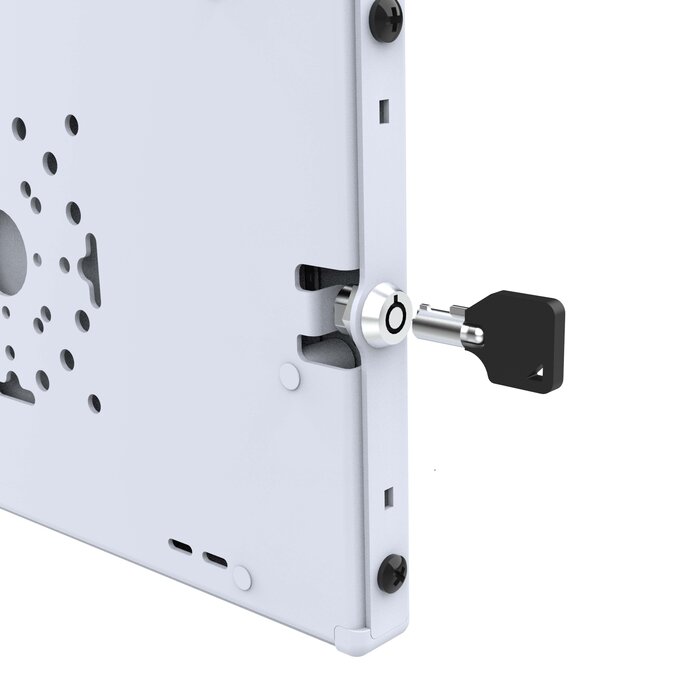 RAM MOUNT RAM-TE-ZE20-GRY RAM Mounts Safe-Case for Zebra ET4x 8' Tablet - Key-Lock, several Hole Pattern, light gray