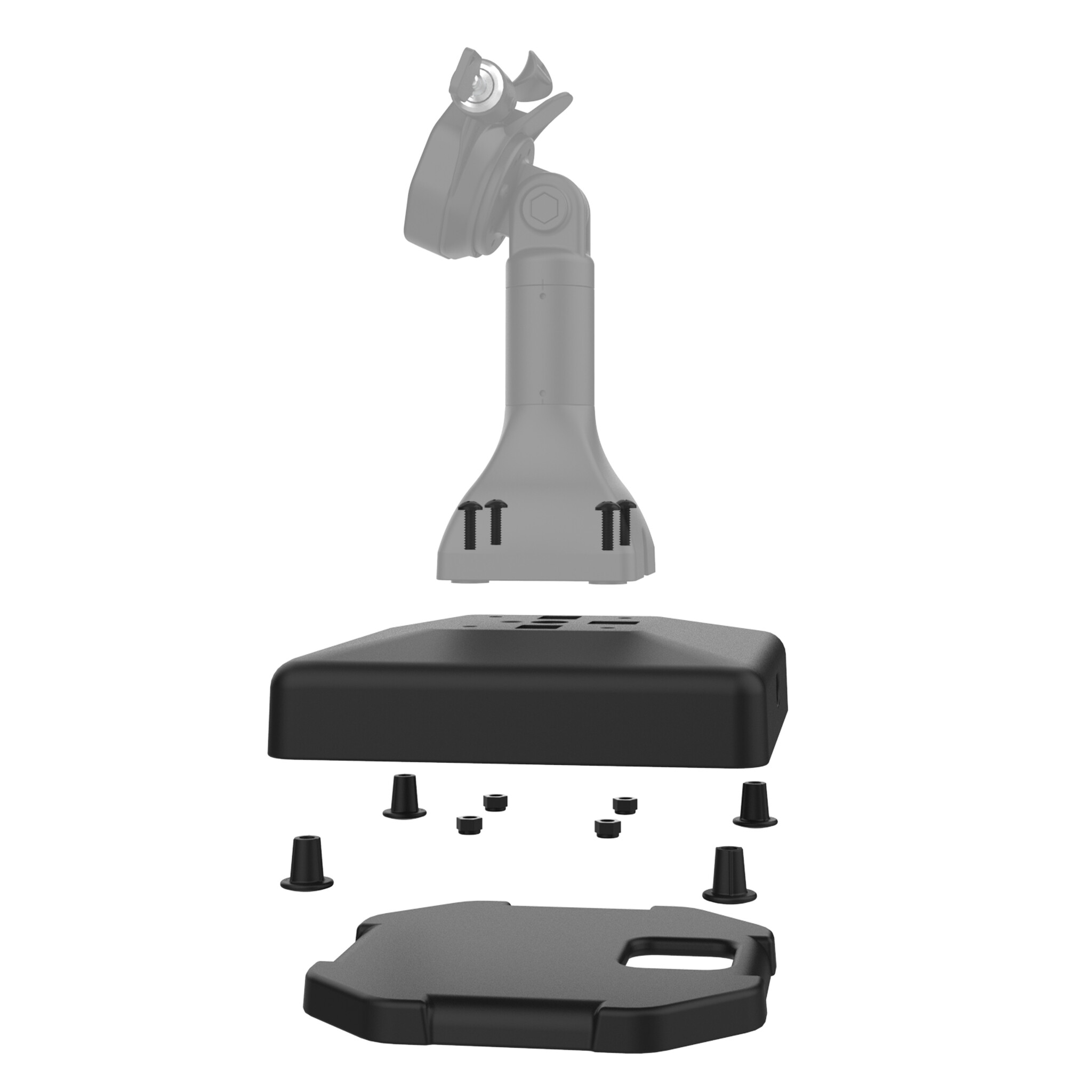 RAM MOUNT RAP-251-2U RAM Mounts Weighted Platform Base with 4-Hole Pattern for GDS« Pedestal Docks - 9' x 9'