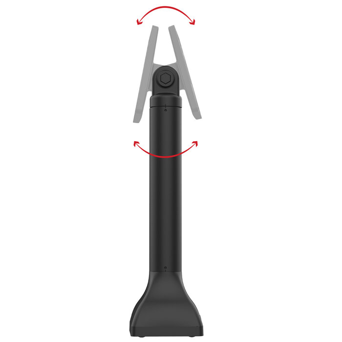RAM MOUNT RAP-D11-14-V100 RAM montiert 14' Sockelhalterung mit 100 mm und 75 mm VESA-Mustern