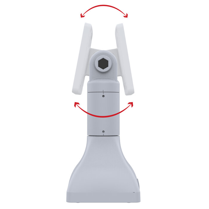 RAM MOUNT RAP-D11-7-V75-GRY RAM montiert 7' Sockelhalterung mit 75 mm VESA-Muster û hellgrau