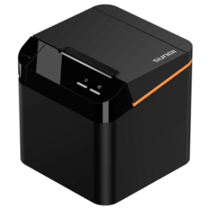 SUNMI C04020033 SUNMI NT311, imprimante cloud, dÚcoupe, USB-C, BT, Ethernet, Wi-Fi, argent