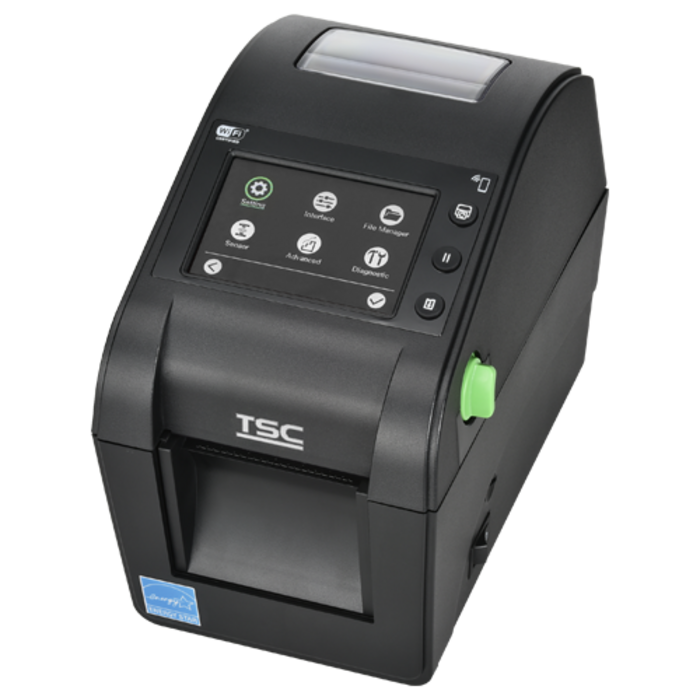 TSC TSC DH220L, LED, MFi Bluetooth, Peeler, 8 punti/mm (203 dpi), peeler, disp., RTC, USB, USB Host, RS232, BT, Ethernet, kit (USB), RAM: 256 MB