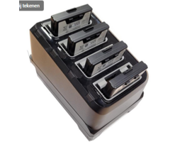 Zebra Zebra 4-slot acculader