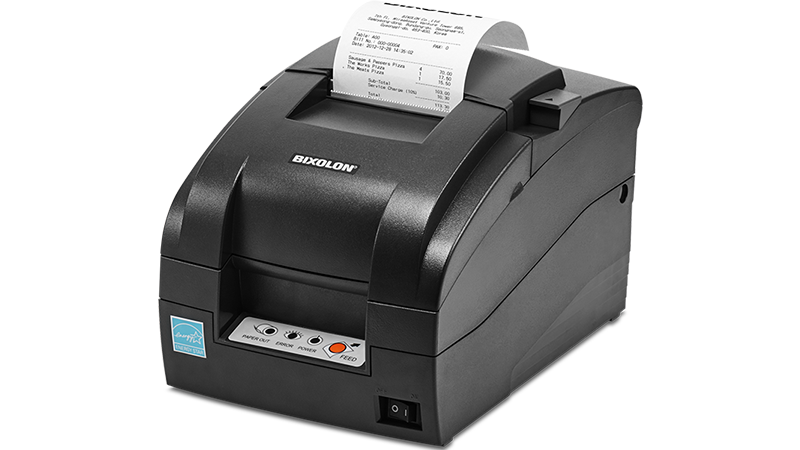 BIXOLON Bixolon SRP-275III, USB, RS232, Ethernet, schwarz, 76 mm, 25-polig