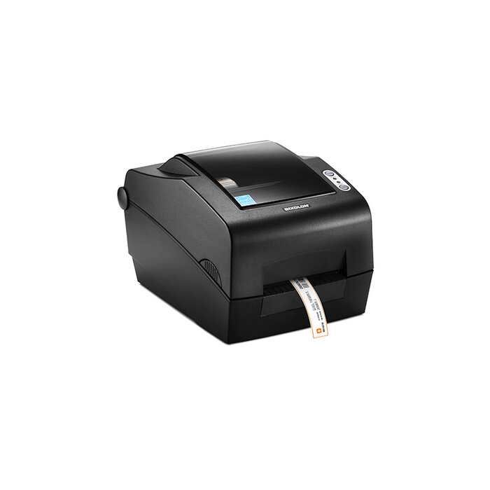 BIXOLON Bixolon SLP-TX403, 12 dots/mm (300 dpi), EPL, ZPLII, USB, USB Host, RS232, Ethernet, donkergrijs, 64 MB RAM / 128 MB Flash