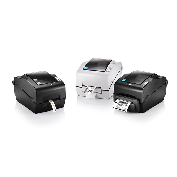BIXOLON Bixolon SLP-TX403, 12 punti/mm (300 dpi), EPL, ZPLII, USB, USB Host, RS232, Ethernet, grigio scuro, 64 MB RAM / 128 MB Flash