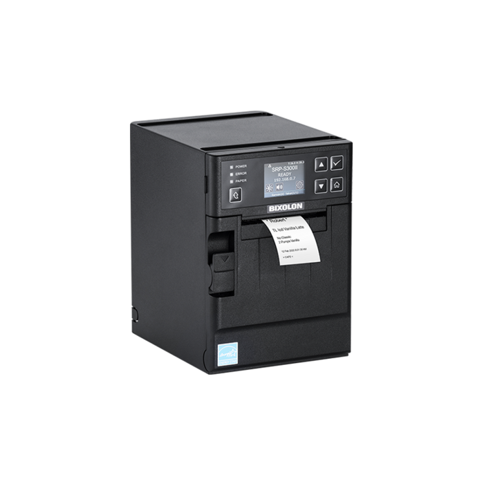 BIXOLON SRP-S300IIBAK/BEG Bixolon SRP-S300II, écran 8 points/mm (203 ppp), USB, Bluetooth, Ethernet, noir